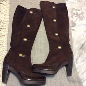 Vintage Fendi Logo boots.